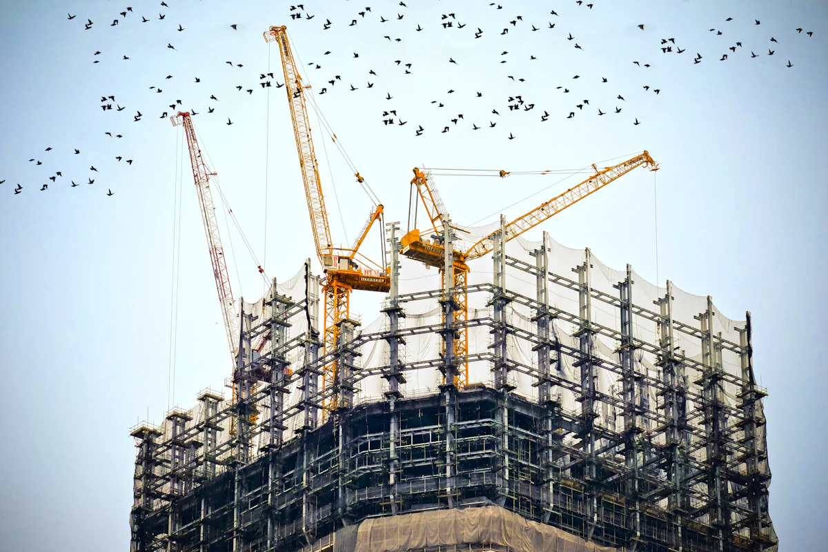 Gruas em obra de construção civil, regularização de INSS de obra na Receita Federal